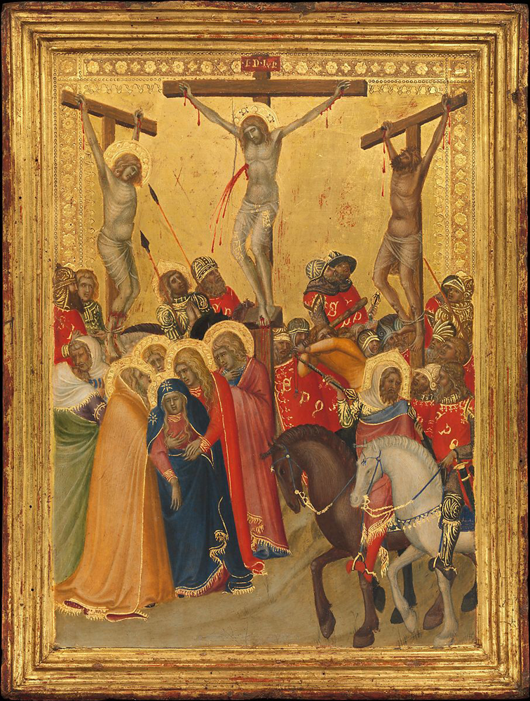 مصلوب شدن، 1340، پیترو لورنزتی، ایتالیایی، موزه متروپولیتن