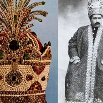 تاریخچه و سیرهنر میناکاری و بررسی گوشواره طلا با گل های میناکاری شده مربوط به قرن ۱۹ در ایران